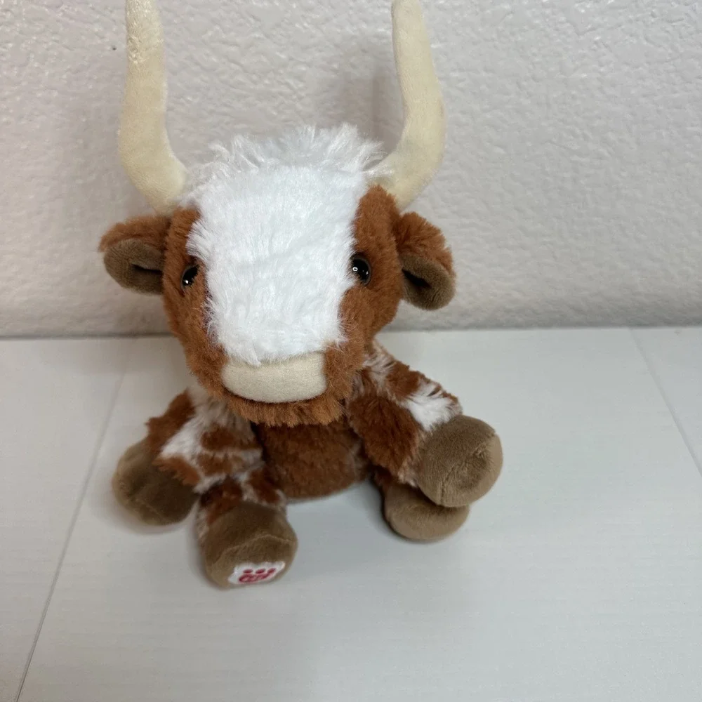 Build-A-Bear Mini Beans Longhorn Cow 5